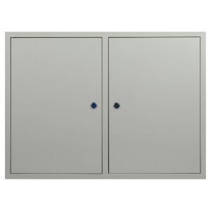 Корпус металлический навесной ЭРА ЩРН-90 2-х дверный (500х680х120) IP31 УХЛЗ серый Корпус металлический навесной ЭРА ЩРН-90 2-х дверный (500х680х120) IP31 УХЛЗ серый