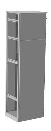 Корпус ВРУ-2 1800х450х450  IP54 без б/п  RAL 7035 серый TEXENERGO