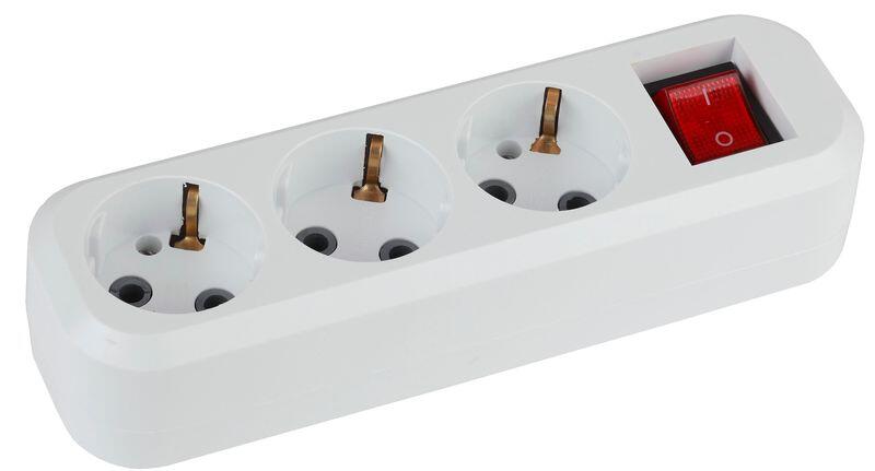 KX-3es ЭРА Колодка 3гн, зазeмл, выкл (20/600) KX-3es ЭРА Колодка 3гн, зазeмл, выкл (20/600)