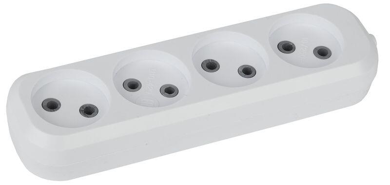 KX-4 ЭРА Колодка 4гн, без зазeмл (20/1200)