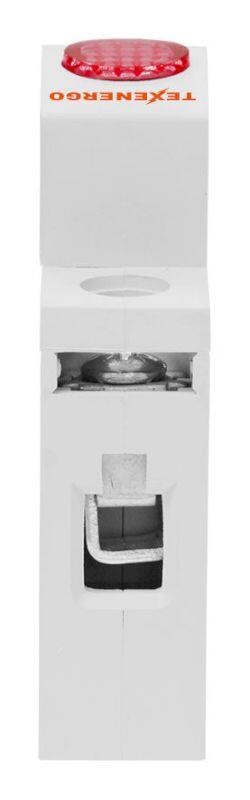 Лампа сигнальная на DIN-рейку ЛС-47 красная  LED