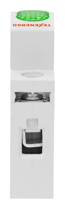 Лампа сигнальная на DIN-рейку ЛС-47 зеленая  LED