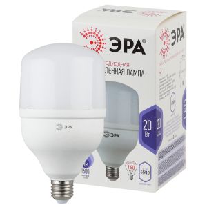 Лампа светодиодная ЭРА STD LED POWER T80-20W-6500-E27 E27 / Е27 20Вт колокол холодный дневной свет Лампа светодиодная ЭРА STD LED POWER T80-20W-6500-E27 E27 / Е27 20Вт колокол холодный дневной свет