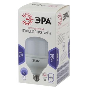 Лампа светодиодная ЭРА STD LED POWER T80-20W-6500-E27 E27 / Е27 20Вт колокол холодный дневной свет Лампа светодиодная ЭРА STD LED POWER T80-20W-6500-E27 E27 / Е27 20Вт колокол холодный дневной свет