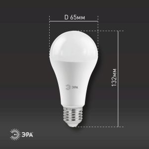 Лампочка светодиодная ЭРА RED LINE LED A65-25W-827-E27 R Е27 / E27 25 Вт груша теплый белый свет