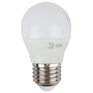 Лампочка светодиодная ЭРА STD LED P45-9W-827-E27 E27 / Е27 9Вт шар теплый белый свет