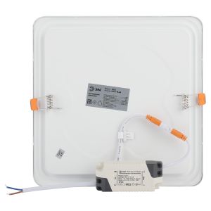 LED 2-18-4K Светильник ЭРА светодиодный квадратный LED 18W 220V 4000K (20/360) LED 2-18-4K Светильник ЭРА светодиодный квадратный LED 18W 220V 4000K (20/360)