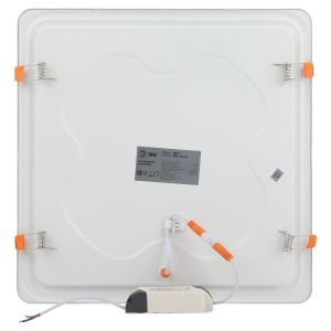 LED 2-24-4K Светильник ЭРА светодиодный квадратный LED 24W 220V 4000K (20/180)