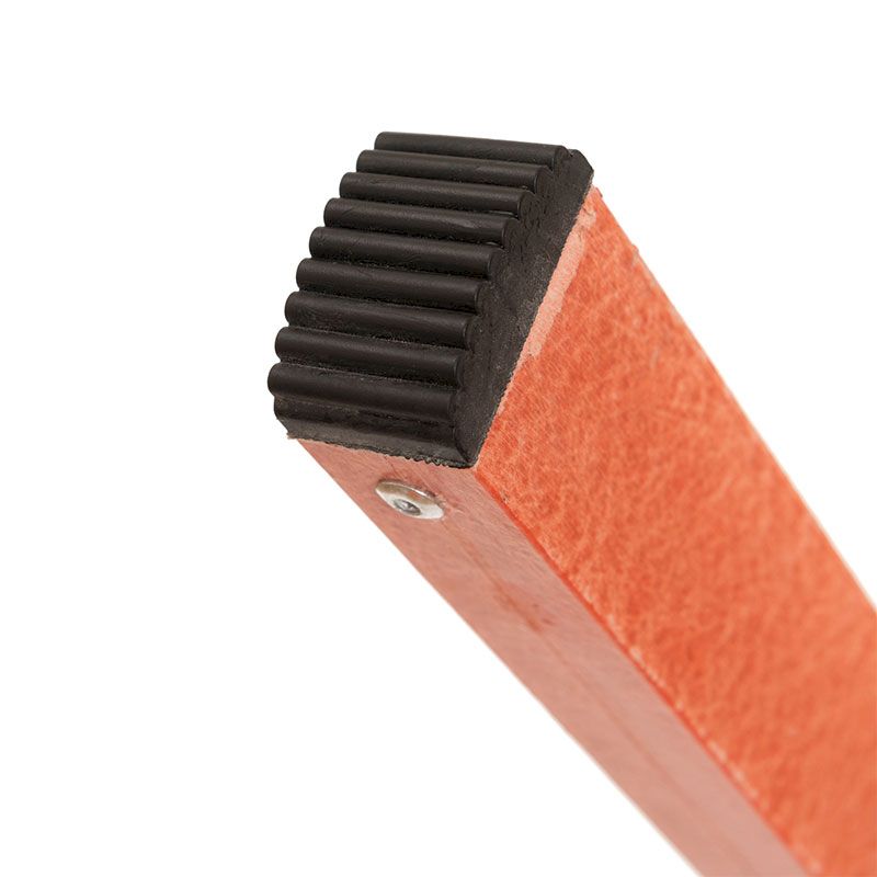 Лестница стеклопластиковая приставная раздвижная диэлектрическая ЛСПРД-8,0 Евро (Н-8,0/5м, 26ступ, 3