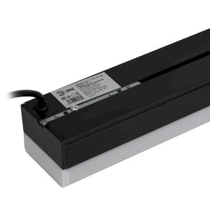 Линейный светодиодный светильник ЭРА SML-11-WB-65K-B24 24Вт 6500K 2160Лм 70х600х55 черный подвесной Линейный светодиодный светильник ЭРА SML-11-WB-65K-B24 24Вт 6500K 2160Лм 70х600х55 черный подвесной