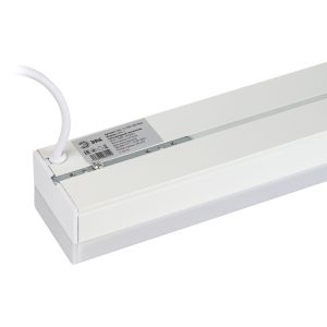 Линейный светодиодный светильник ЭРА SML-12-WB-40K-W60 60Вт 4000K 5400Лм 70х1488х55 белый подвесной