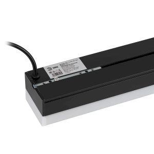 Линейный светодиодный светильник ЭРА SML-12-WB-65K-B60 60Вт 6500K 5400Лм 70х1488х55 черный подвесной