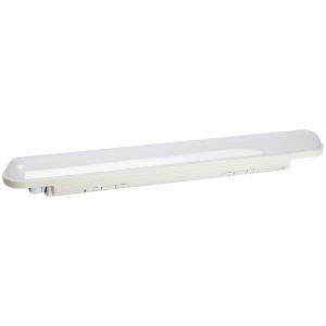 Линейный светодиодный светильник ЭРА SPP-201-W-65K-018 18Вт 6500К 1710Лм IP65 600мм матовый Линейный светодиодный светильник ЭРА SPP-201-W-65K-018 18Вт 6500К 1710Лм IP65 600мм матовый