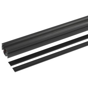 Магнитный трековый шинопровод ЭРА TRM-PC20-300 B встраиваемый для натяжных потолков 3м черный для системы NOVA ver.2 Магнитный трековый шинопровод ЭРА TRM-PC20-300 B встраиваемый для натяжных потолков 3м черный для системы NOVA ver.2