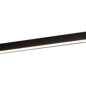 Магнитный трековый светильник ЭРА TRM20-1-60-15W3K-B для системы NOVA 60см 48V 15Вт 3000К заливающий свет черный