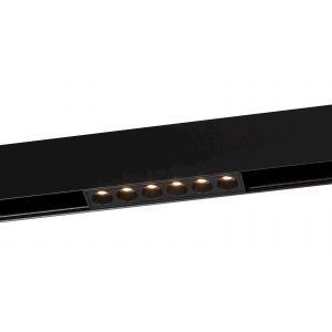 Магнитный трековый светильник ЭРА TRM20-3-11-6W3K-B для системы NOVA 48V 6Вт 3000К направленный свет черный Магнитный трековый светильник ЭРА TRM20-3-11-6W3K-B для системы NOVA 48V 6Вт 3000К направленный свет черный
