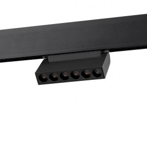 Магнитный трековый светильник ЭРА TRM20-4-11-6W3K-B для системы NOVA 48V 6Вт 3000К направленный свет черный Магнитный трековый светильник ЭРА TRM20-4-11-6W3K-B для системы NOVA 48V 6Вт 3000К направленный свет черный