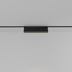 Магнитный трековый светильник ЭРА TRM20-4-22-12W4K-B для системы NOVA 48V 12Вт 4000К направленный свет черный