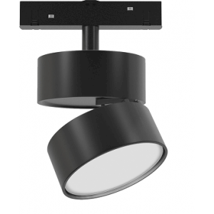 Магнитный трековый светильник ЭРА TRM20-5-10W3K-B NOVA 48V 10Вт 3000К с направленным светом черный