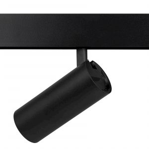 Магнитный трековый светильник ЭРА TRM20-6-15W3K-B для системы NOVA 48V 15Вт 3000К направленный свет черный