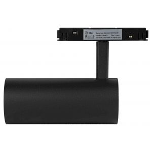 Магнитный трековый светильник ЭРА TRM20-6-15W3K-B для системы NOVA 48V 15Вт 3000К направленный свет черный