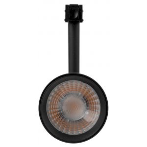 Магнитный трековый светильник ЭРА TRM20-6-15W3K-B для системы NOVA 48V 15Вт 3000К направленный свет черный