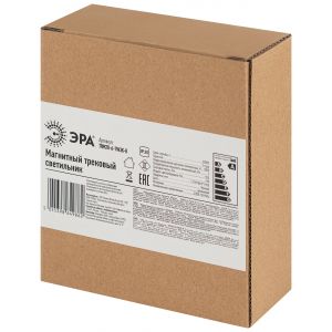 Магнитный трековый светильник ЭРА TRM20-6-7W3K-B для системы NOVA 48V 7Вт 3000К направленный свет черный Магнитный трековый светильник ЭРА TRM20-6-7W3K-B для системы NOVA 48V 7Вт 3000К направленный свет черный