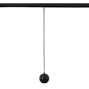 Магнитный трековый светильник ЭРА TRM20-9-5W3K-B для системы NOVA 48V 5Вт 3000К с направленным светом черный