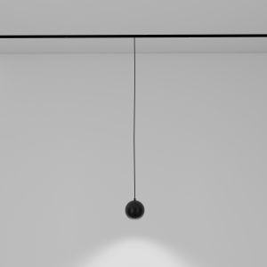 Магнитный трековый светильник ЭРА TRM20-9-5W3K-B для системы NOVA 48V 5Вт 3000К с направленным светом черный