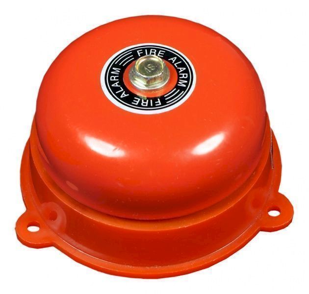 МЗМ -1   220В   Звонок громкого боя    75 мм   красный