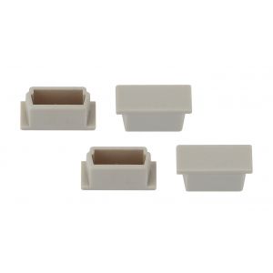 Набор заглушек ЭРА 1506-3A для профиля CAB262 4шт глухие Набор заглушек ЭРА 1506-3A для профиля CAB262 4шт глухие