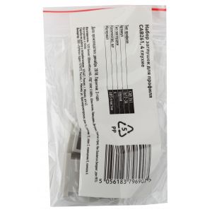 Набор заглушек ЭРА 1612-3A для профиля CAB261 4 глухие (500/15000)