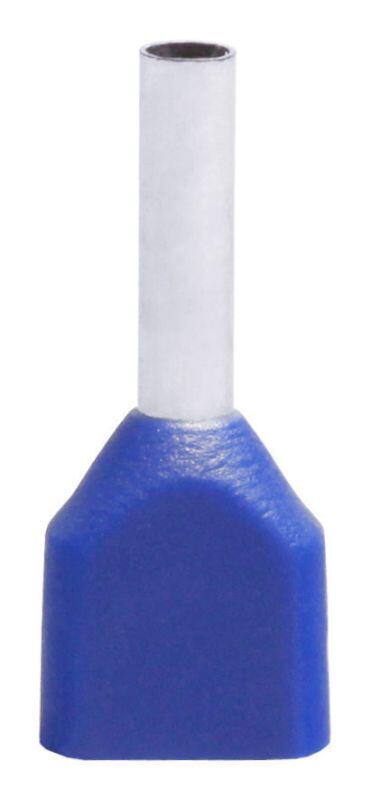 Наконечник штыревой втулочный изолирован. двойной НШвИ2 0,75-8 (500шт) Наконечник штыревой втулочный изолирован. двойной НШвИ2 0,75-8 (500шт)