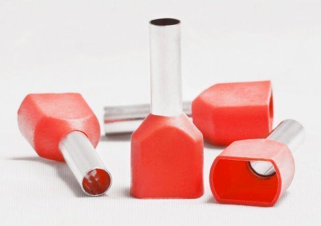 Наконечник штыревой втулочный изолирован. двойной НШвИ2 1,0-8 (100 шт.) Наконечник штыревой втулочный изолирован. двойной НШвИ2 1,0-8 (100 шт.)