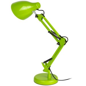 Настольный светильник ЭРА N-123-E27-40W-GR Е27 с основанием зеленый Настольный светильник ЭРА N-123-E27-40W-GR Е27 с основанием зеленый