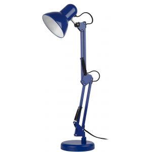 Настольный светильник ЭРА N-214-E27-40W-BU Е27 с основанием синий Настольный светильник ЭРА N-214-E27-40W-BU Е27 с основанием синий