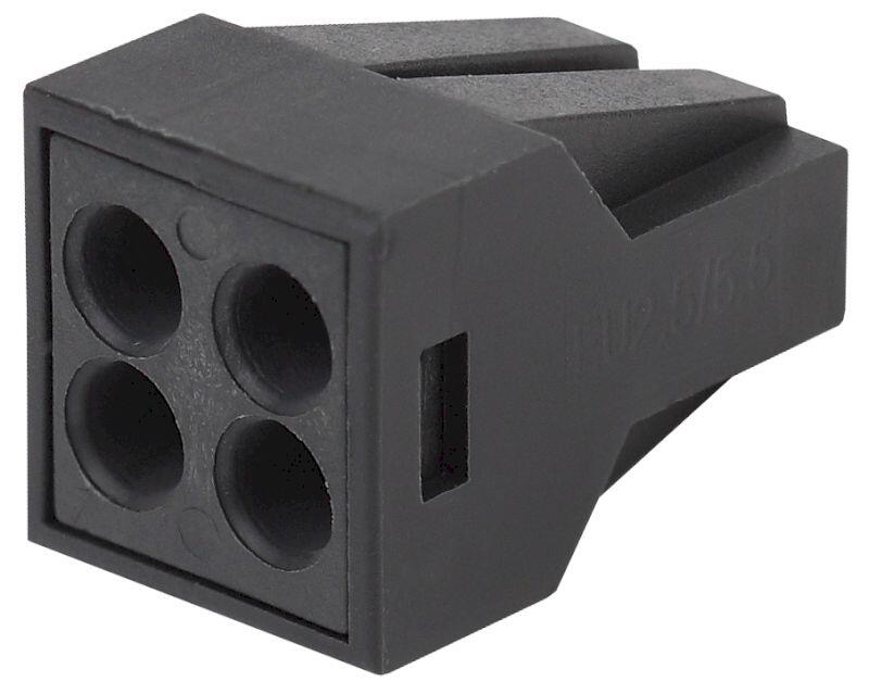 NO-224-57 ЭРА Клемма СМК с пастой серии 304, 4 отверстия, 0,5-2,5 мм2 (упак 4 шт.) (80/1920/38400)