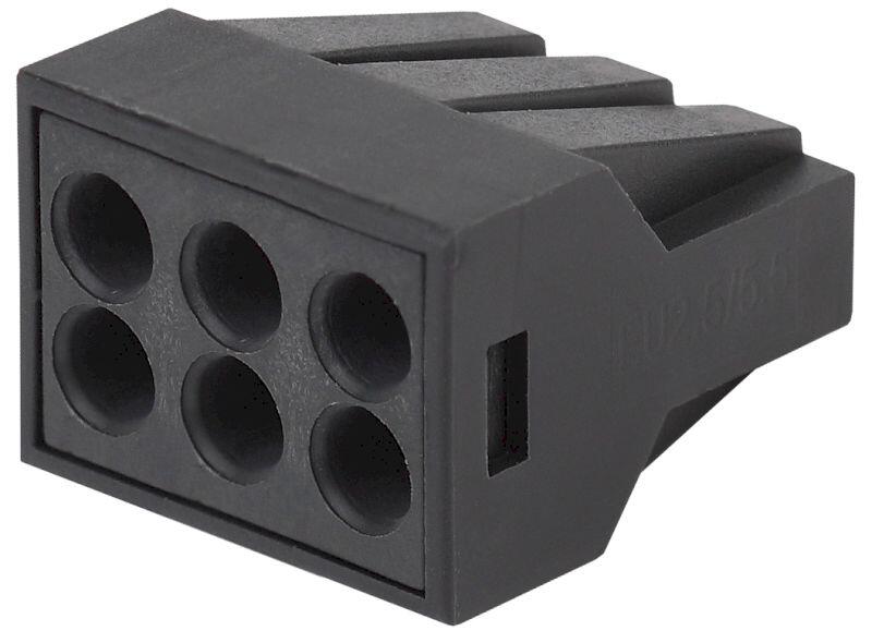 NO-224-58 ЭРА Клемма СМК с пастой серии 306, 6 отверстий, 0,5-2,5 мм2 (упак 4 шт.) (80/1200/50400) NO-224-58 ЭРА Клемма СМК с пастой серии 306, 6 отверстий, 0,5-2,5 мм2 (упак 4 шт.) (80/1200/50400)