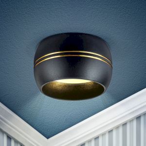 OL13 GX53 BK/GD Подсветка ЭРА Накладной под лампу Gx53, алюминий, цвет черный/золото (40/1440) OL13 GX53 BK/GD Подсветка ЭРА Накладной под лампу Gx53, алюминий, цвет черный/золото (40/1440)