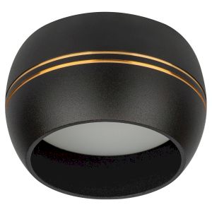 OL13 GX53 BK/GD Подсветка ЭРА Накладной под лампу Gx53, алюминий, цвет черный/золото (40/1440) OL13 GX53 BK/GD Подсветка ЭРА Накладной под лампу Gx53, алюминий, цвет черный/золото (40/1440)