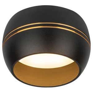 OL13 GX53 BK/GD Подсветка ЭРА Накладной под лампу Gx53, алюминий, цвет черный/золото (40/1440) OL13 GX53 BK/GD Подсветка ЭРА Накладной под лампу Gx53, алюминий, цвет черный/золото (40/1440)