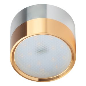 OL7 GX53 GD/CH Подсветка ЭРА Накладной под лампу Gx53, алюминий, цвет золото+хром (40/1440)