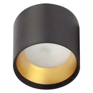 OL8 GX53 BK/GD Подсветка ЭРА Накладной под лампу Gx53, алюминий, цвет черный+золото (40/800)
