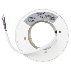 OL9 GX53 WH/WH Подсветка ЭРА Накладной под лампу Gx53, алюминий, цвет белый+белый (40/800)