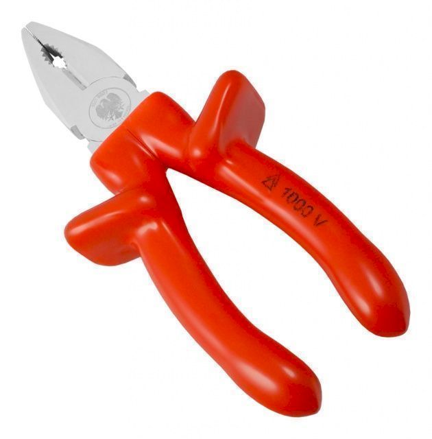 Пассатижи диэлектрические до 1000В 180мм Пассатижи диэлектрические до 1000В 180мм