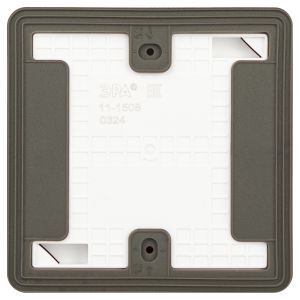 Переключатель ЭРА Эксперт 11-1508-01 для жалюзи кнопочный IP55, 10АХ-250В, ОУ, белый