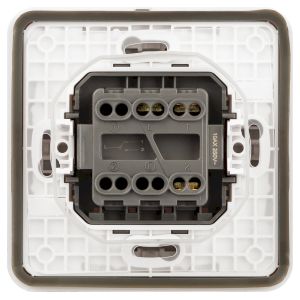 Переключатель ЭРА Эксперт 11-1523-01 IP55, 10АХ-250В, СУ, белый