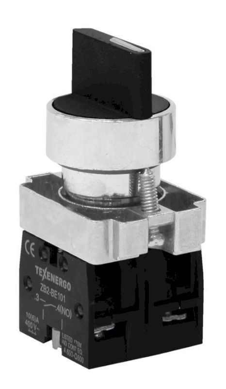 Переключатель LAY5-BD33 на 3 положения "I-O-II" черный 2з Переключатель LAY5-BD33 на 3 положения "I-O-II" черный 2з