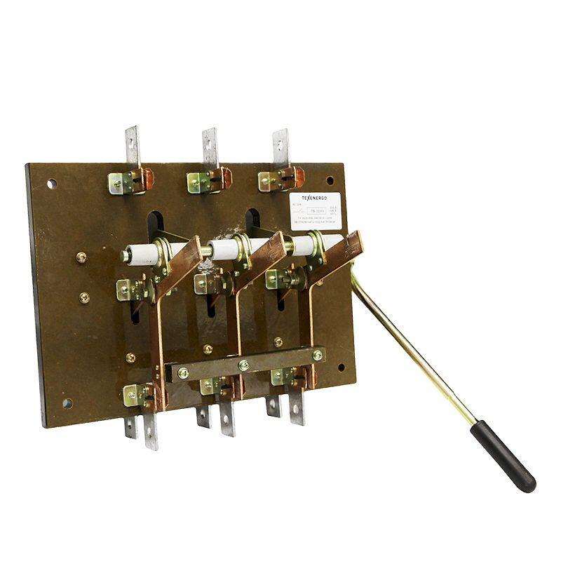 Переключатель ПБ-32  250А на текстолите, с дугогасительными камерами