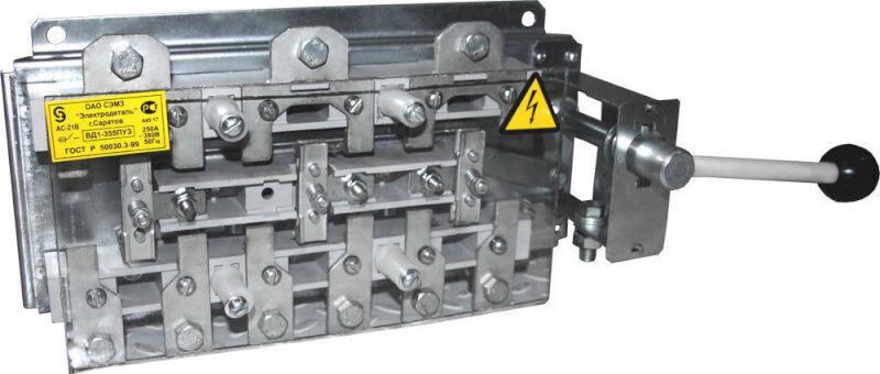 Переключатель-разъединитель ВД1-3551П 250А